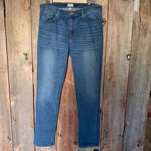 J. Crew Matchstick Jeans Sz 31
